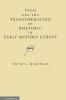 Vico and the Transformation of Rhetoric in Early Modern Europe