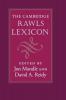 The Cambridge Rawls Lexicon
