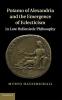 Potamo of Alexandria and the Emergence of Eclecticism in Late Hellenistic Philosophy