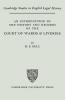 An Introduction to the History and Records of the Courts of Wards and Liveries