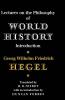 Lectures on the Philosophy of World History