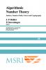 Algorithmic Number Theory