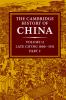 The Cambridge History of China
