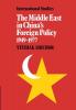 The Middle East in China's Foreign Policy 1949 1977