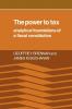 The Power to Tax