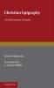 Christian Epigraphy