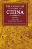 The Cambridge History of China
