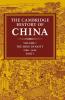 The Cambridge History of China