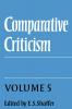 Comparative Criticism