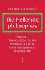 The Hellenistic Philosophers
