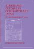Illness and Culture in Contemporary Japan