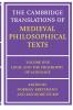 The Cambridge Translations of Medieval Philosophical Texts