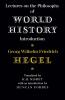 Lectures on the Philosophy of World History