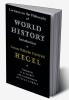 Lectures on the Philosophy of World History