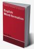 English Word-Formation