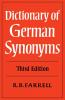 Dictionary of German Synonyms