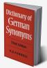 Dictionary of German Synonyms