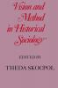 Vision and Method in Historical Sociology