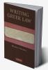 Writing Greek Law