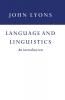 Language and Linguistics