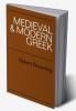Medieval and Modern Greek