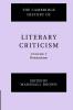 The Cambridge History of Literary Criticism