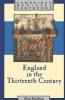 England in the Thirteenth Century