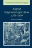 English Seigniorial Agriculture 1250 1450