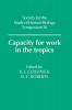 Capacity for Work in the Tropics