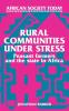 Rural Communities Under Stress