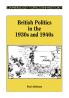 British Politics in the 1930s and 1940s
