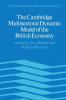 The Cambridge Multisectoral Dynamic Model