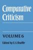 Comparative Criticism