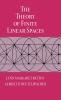 The Theory of Finite Linear Spaces