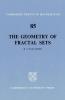 The Geometry of Fractal Sets