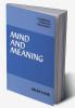 Mind and Meaning
