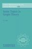 Some Topics in Graph Theory
