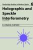 Holographic and Speckle Interferometry