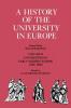 A History of the University in Europe