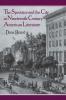 The Spectator and the City in Nineteenth Century American             Literature