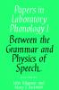 Papers in Laboratory Phonology