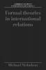 Formal Theories in International Relations
