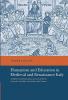 Humanism and Education in Medieval and Renaissance Italy