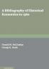 A Bibliography of Historical Economics to             1980