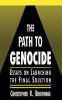 The Path to Genocide