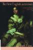 The First English Actresses