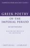 Greek Poetry of the Imperial Period