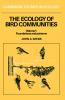 The Ecology of Bird Communities