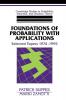 Foundations of Probability with Applications
