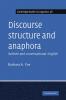 Discourse Structure and Anaphora